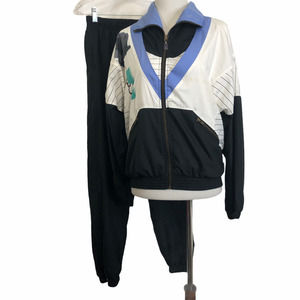 Vintage Sergio Tacchini Tracksuit 2-Piece Warm-Up Set Joggers Jacket Size 4